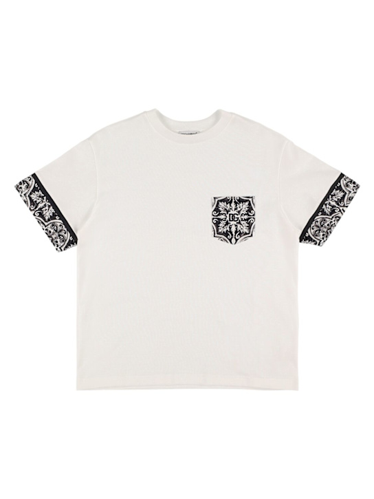 Dolce&Gabbana Printed cotton jersey t-shirt