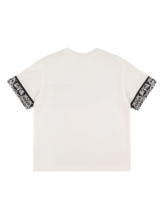 Dolce&Gabbana Printed cotton jersey t-shirt