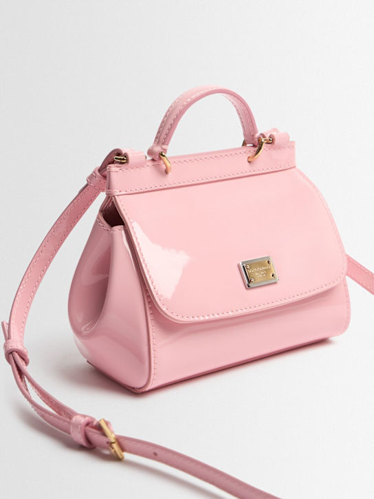 Dolce&Gabbana Sicily patent leather shoulder bag