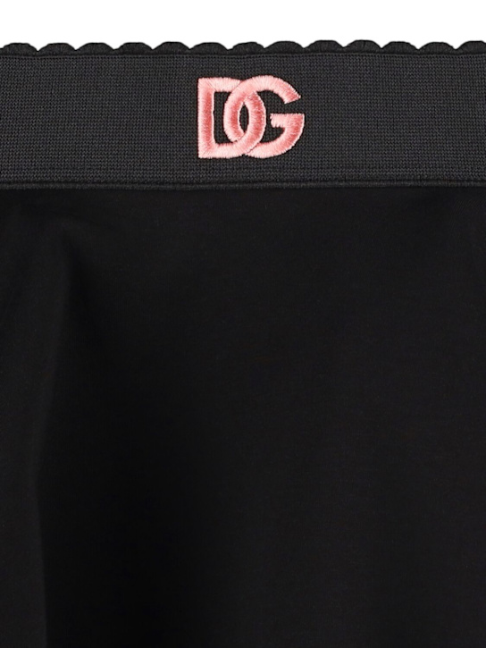 Dolce&Gabbana Cotton jersey skirt