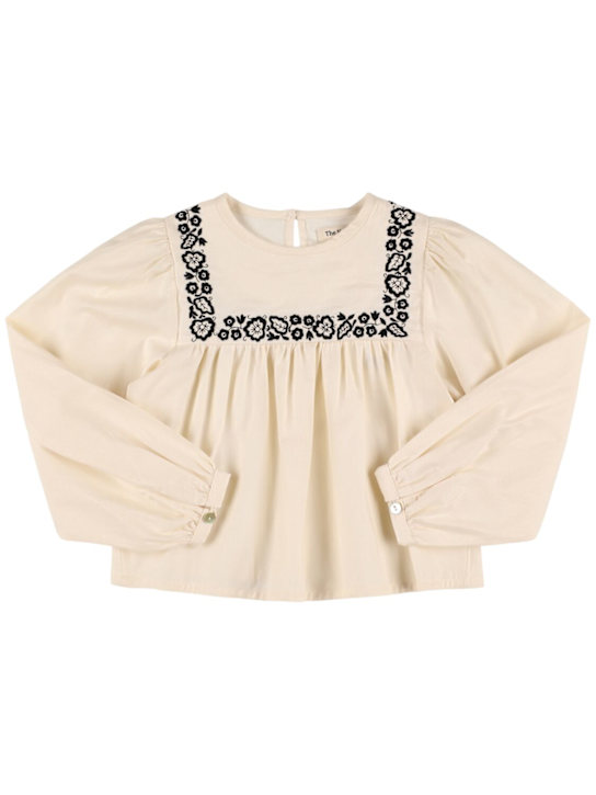 The New Society Printed cotton shirt