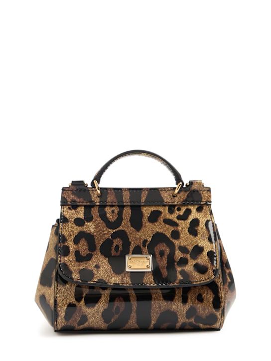 Dolce&Gabbana Sicily patent leather shoulder bag