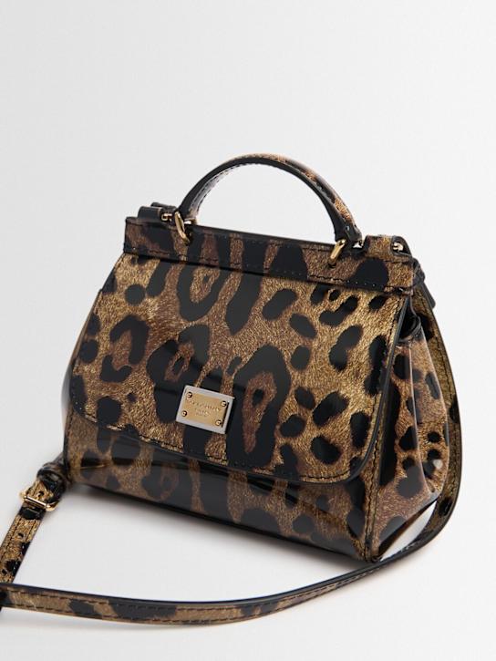 Dolce&Gabbana Sicily patent leather shoulder bag