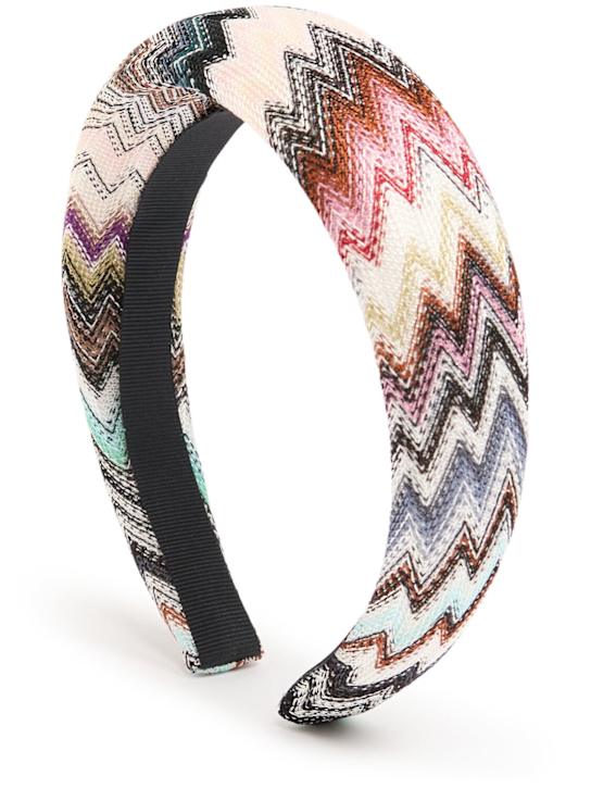Missoni Viscose knit headband