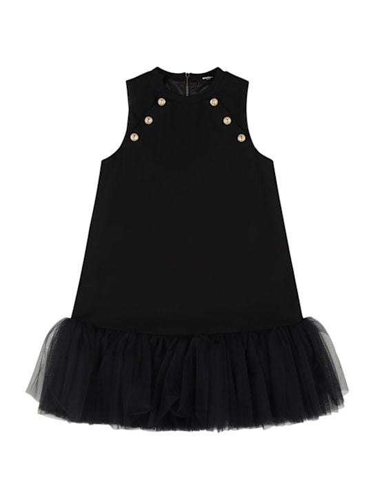 Balmain Viscose blend Milan stitch dress