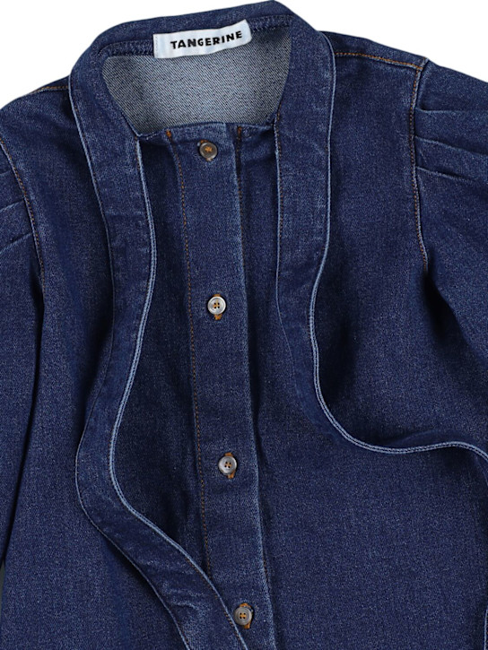 TANGERINE Cotton blend denim shirt