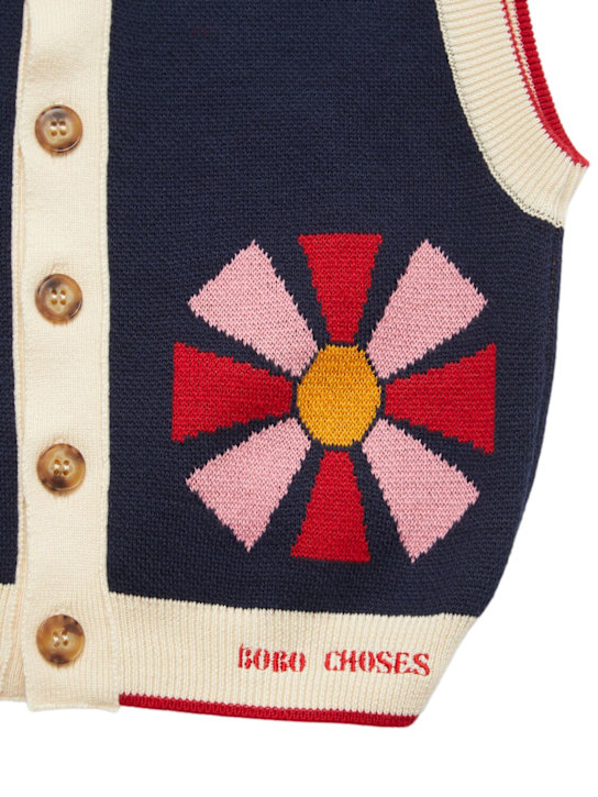 Bobo Choses Cotton knit vest