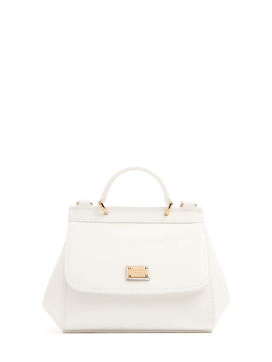 Dolce&Gabbana Sicily patent leather shoulder bag