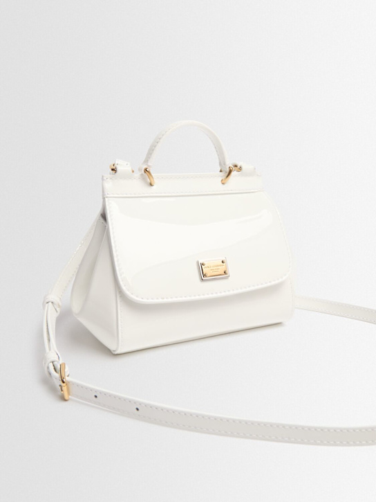 Dolce&Gabbana Sicily patent leather shoulder bag