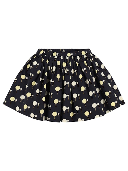 Bonpoint Printed cotton skirt