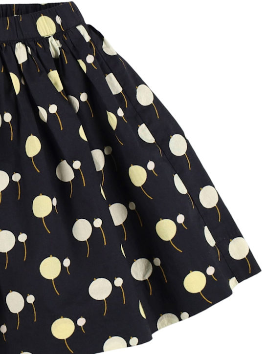 Bonpoint Printed cotton skirt