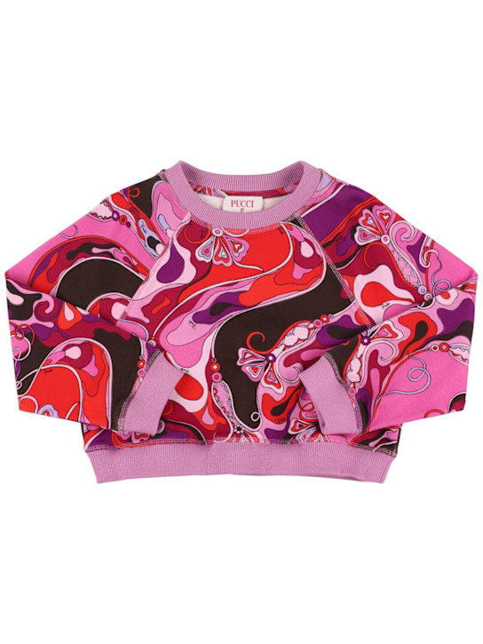 Pucci Printed cotton sweatshirt