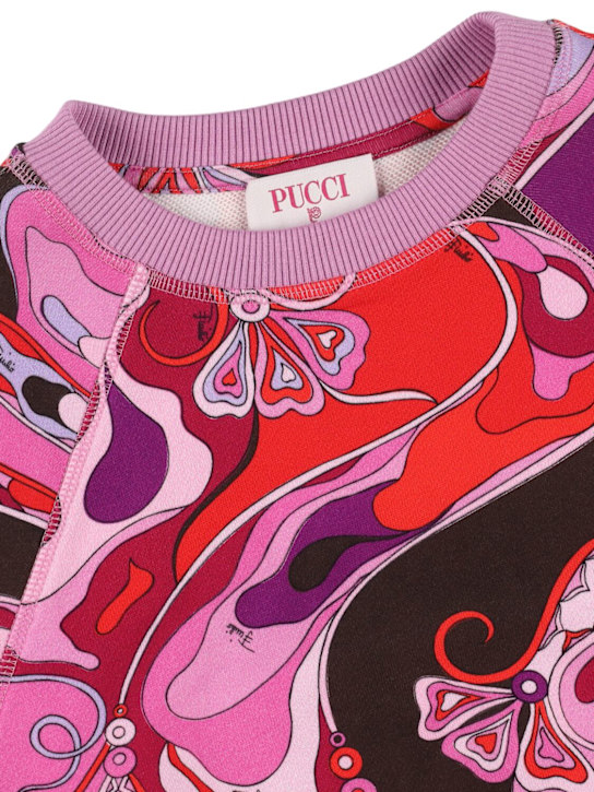 Pucci Printed cotton sweatshirt