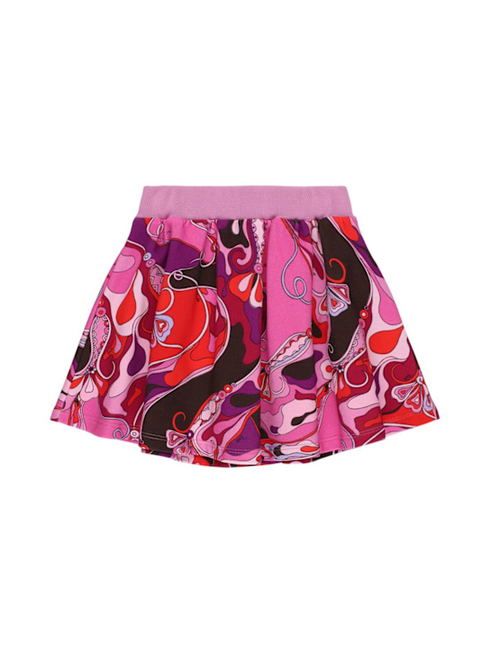 Pucci Printed cotton skirt