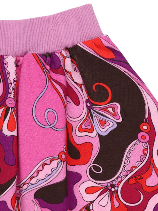 Pucci Printed cotton skirt