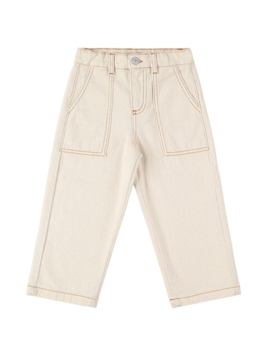 The New Society Cotton denim pants