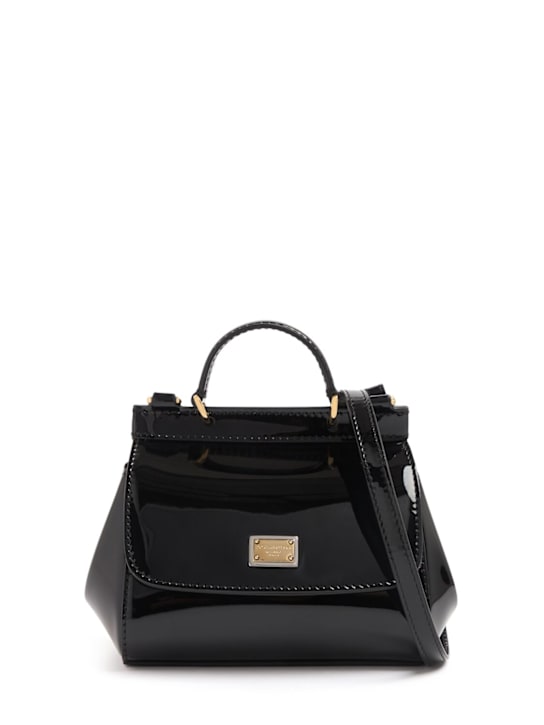 Dolce&Gabbana Sicily patent leather shoulder bag