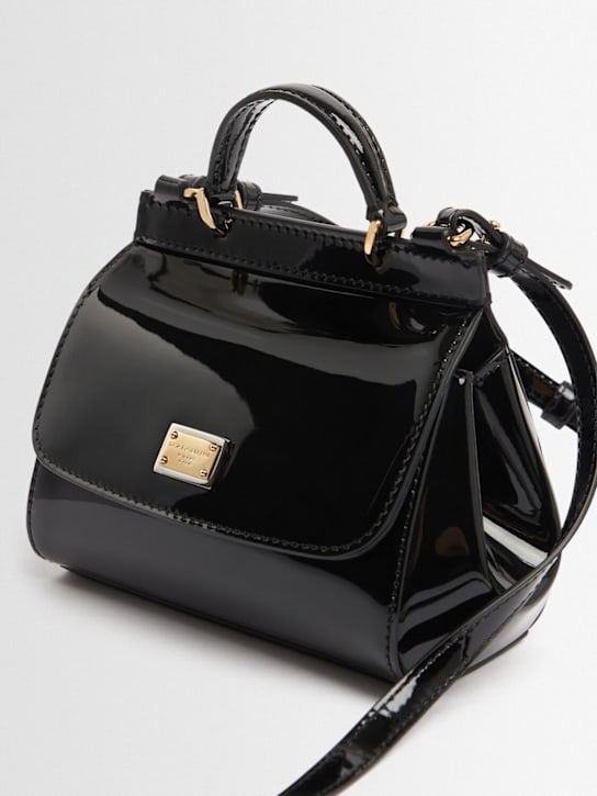 Dolce&Gabbana Sicily patent leather shoulder bag