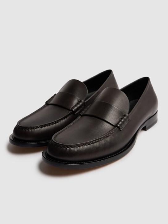 The Row 20mm Novus leather loafers 3 The Row 20mm Novus leather loafers