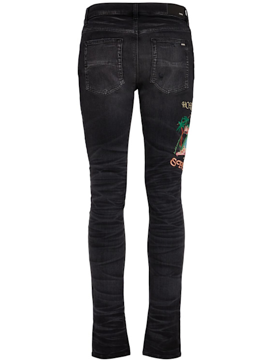 Amiri Sinners embroidered skinny jeans 4 Amiri Sinners embroidered skinny jeans