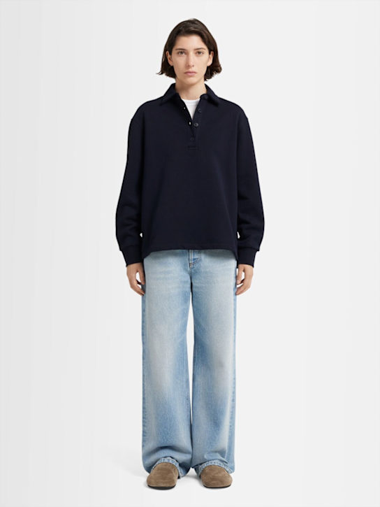 Annagreta Florence cotton sweatshirt polo 8 Annagreta Florence cotton sweatshirt polo