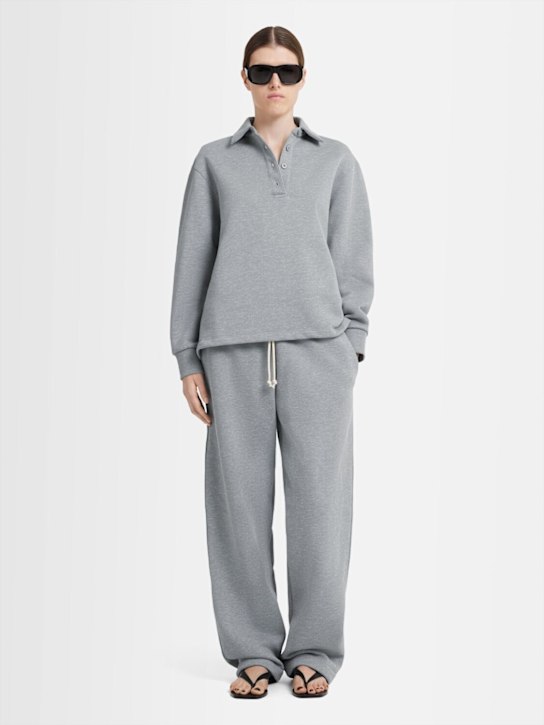 Annagreta Florence cotton sweatshirt polo