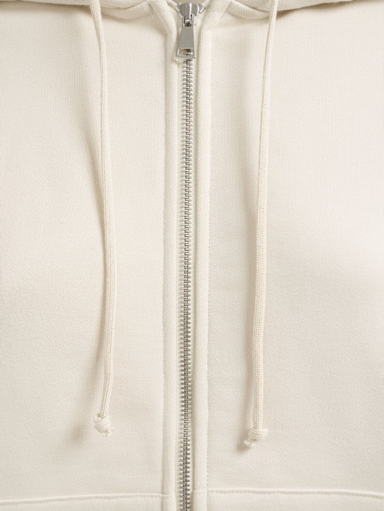 Annagreta Grace full-zip cotton sweatshirt hoodie