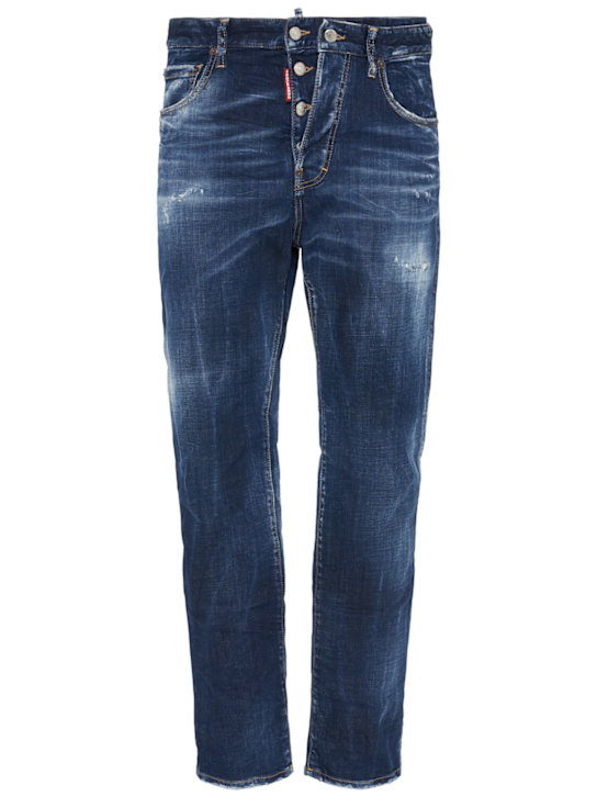 Dsquared2 642 cotton blend denim jeans