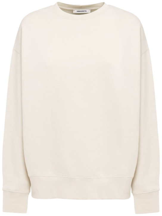 Annagreta Elizabeth crewneck cotton sweatshirt