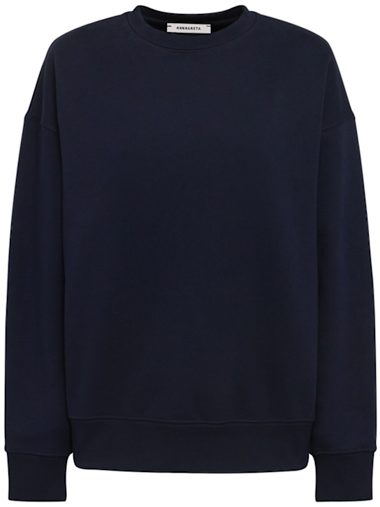 Annagreta Elizabeth crewneck cotton sweatshirt 7 Annagreta Elizabeth crewneck cotton sweatshirt