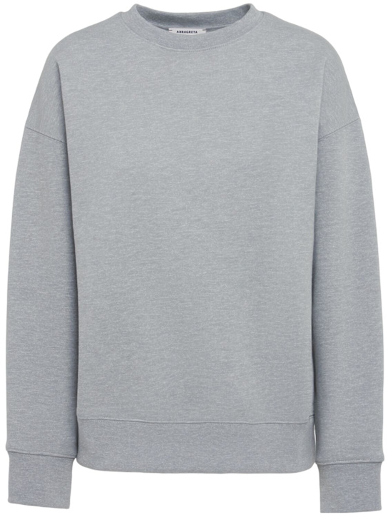 Annagreta Elizabeth crewneck cotton sweatshirt