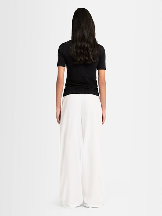 Annagreta Daisy stretch cotton jersey t-shirt