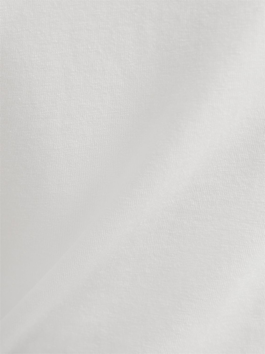 Annagreta Daisy stretch cotton jersey t-shirt