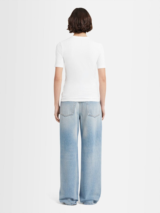 Annagreta Daisy stretch cotton jersey t-shirt