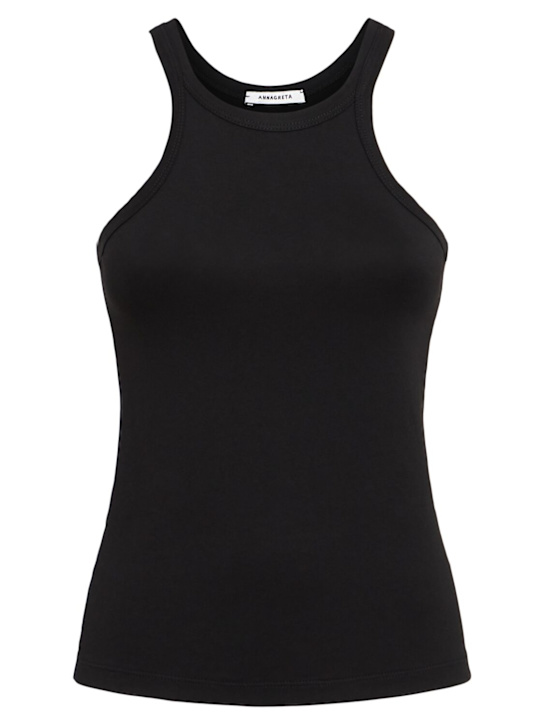 Annagreta Ava stretch cotton jersey tank top 13 Annagreta Ava stretch cotton jersey tank top