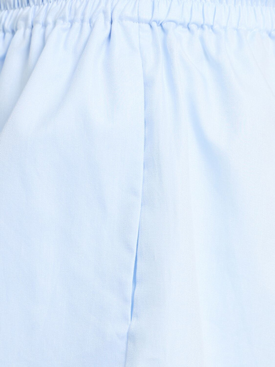 Annagreta Nina cotton twill shorts