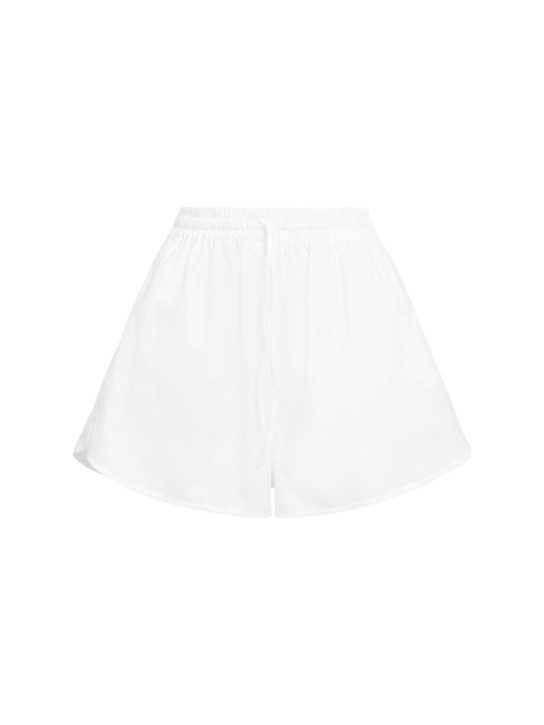 Annagreta Nina cotton twill shorts