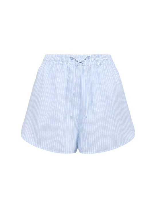 Annagreta Nina cotton twill shorts