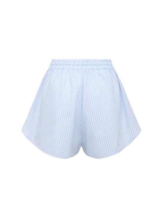 Annagreta Nina cotton twill shorts