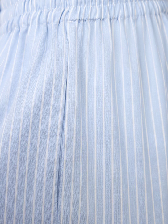 Annagreta Nina cotton twill shorts