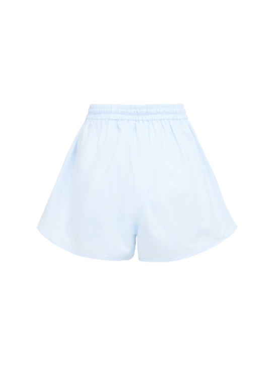Annagreta Nina cotton twill shorts