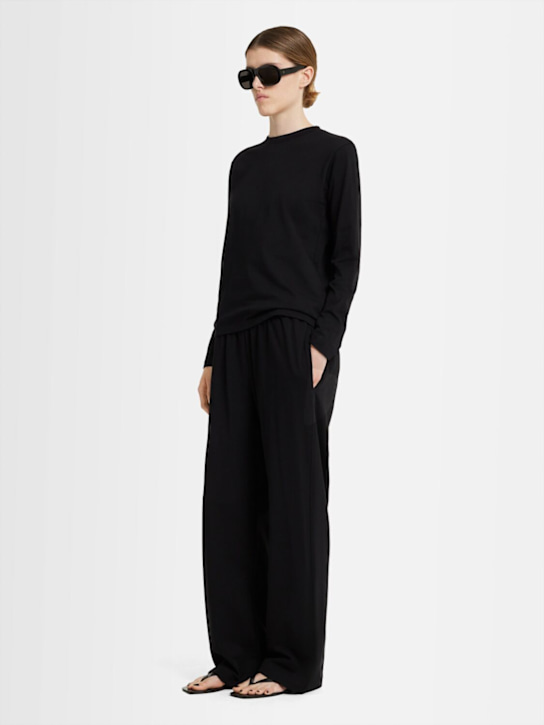 Annagreta Zoe cotton jersey pants
