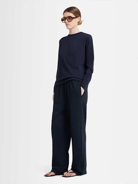 Annagreta Zoe cotton jersey pants