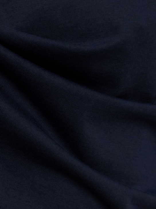 Annagreta Greta cropped cotton jersey t-shirt