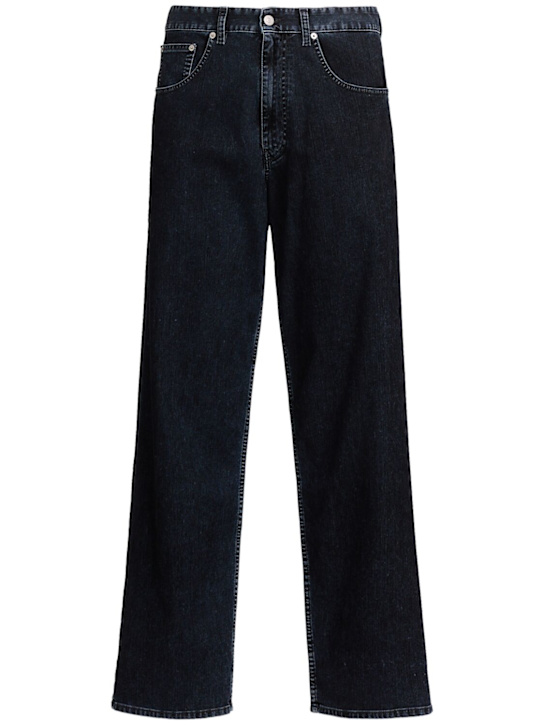 MM6 Maison Margiela 5-pocket cotton blend denim pants