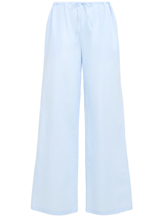 Annagreta Olimpia cotton twill pants