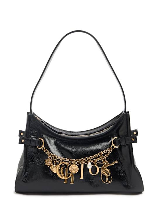 Chloé Charms shiny leather shoulder bag