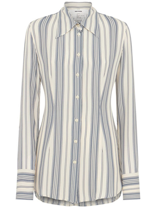 BETTTER Rowan striped cotton shirt
