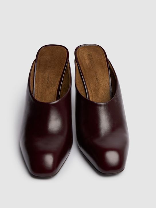 Khaite 100mm Colt leather mules 3 Khaite 100mm Colt leather mules