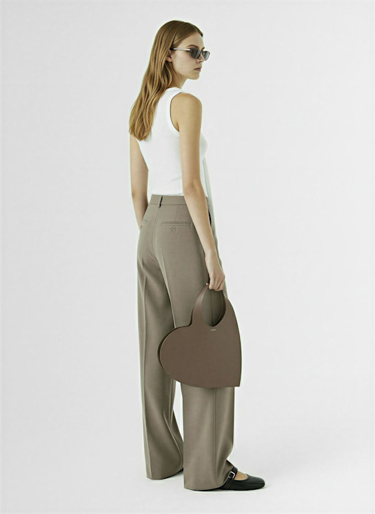 Coperni Draped cotton blend tank top